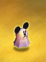 Halloween Mickey Ghost Orange