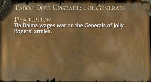 TABOO DOLL UPGRADE: THE GENERALS