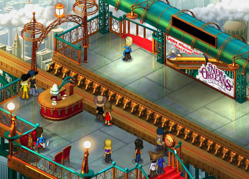 New Orleans Square Monorail Station